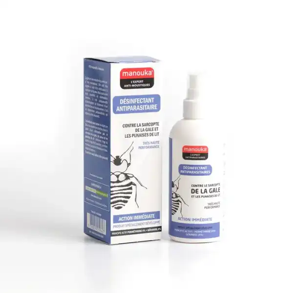 Manouka Spray Parasite Gale Punaises De Lit Fl/200ml
