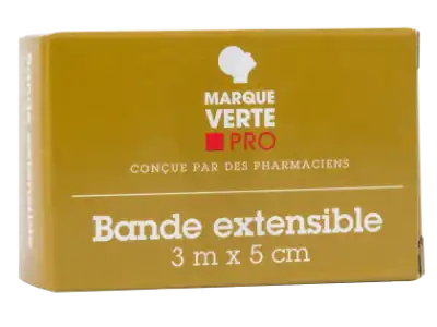 Marque Verte Bande Extensible 10cm X 4m Sous Cello à LA COTE-SAINT-ANDRÉ