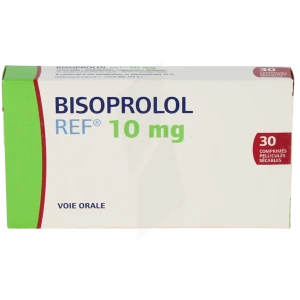 Bisoprolol Ref 10 Mg, Comprimé Pelliculé Sécable