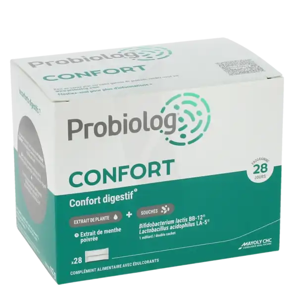 Probiolog Confort Pdr à Diluer 28sticks