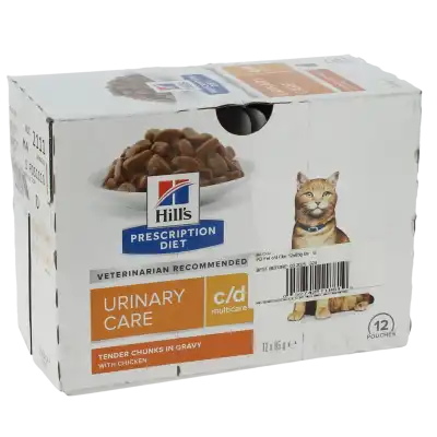 Prescription Diet Chat - Urinary care 12x85g Poulet