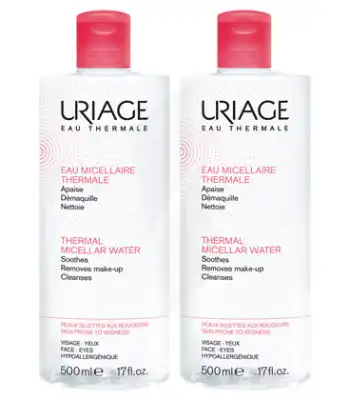 Uriage Eau Thermale - Peaux Sujettes Aux Rougeurs - 500ml Lot De Deux à GRENOBLE