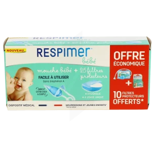 Respimer Combo Mouche-bébé + Recharges Filtre