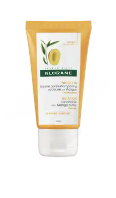 Klorane Mangue Après-shampooing Nutrition Cheveux Secs 50ml à Nice