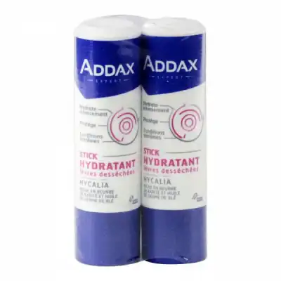 Addax Stick hydratant lèvres 2*4g