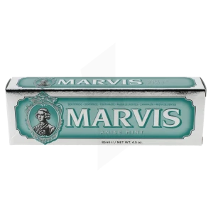 Marvis Vert Clair Pâte Dentifrice Menthe Anis T/85ml