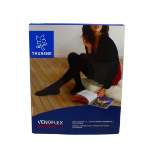 Venoflex Kokoon Absolu 3 Bas Cuisse Femme Noir Taille 1n