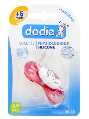 Sucette Dodie Physiologique Silicone 6 Mois + à RUMILLY