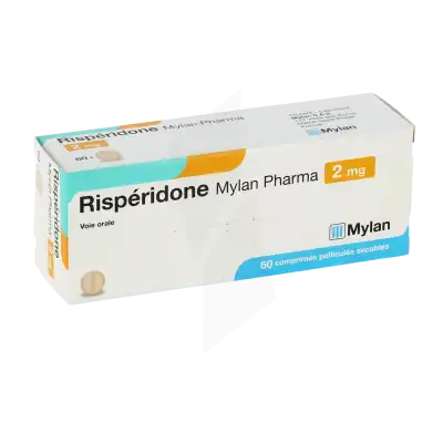 Risperidone Viatris 2 Mg, Comprimé Pelliculé Sécable à CHASSE SUR RHÔNE