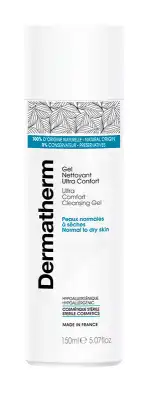 Dermatherm Gel Nettoyant Ultra Confort 150ml à L'ISLE-SUR-LA-SORGUE