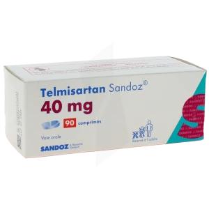 Telmisartan Sandoz 40 Mg, Comprimé
