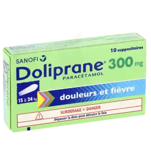 Doliprane 300 Mg, Suppositoire à TOULOUSE