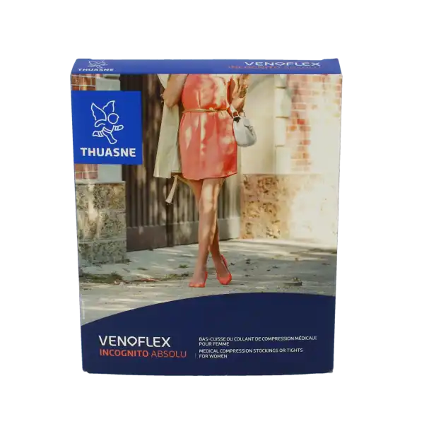 Venoflex Incognito Absolu 2 Bas Cuisse Femme Doré T3n