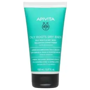 Apivita - HOLISTIC HAIR CARE Après-shampoing pour Racines Grasses et Pointes Sèches avec Ortie & Propolis 150ml