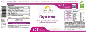 Be-life Phytodraine Gélules B/60