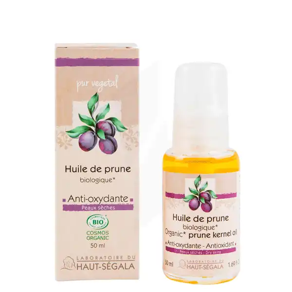 Huile Végétale Bio De Prune 50ml