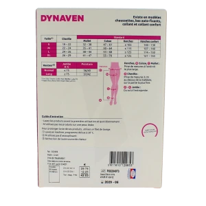 Sigvaris Dynaven Transparent Collant Confort Classe 2 Beige Clair Long M