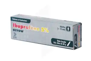 Ibuprofene Arrow 5 %, Gel à Beauzelle