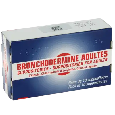 Bronchodermine Adultes, Suppositoire à Bouc-Bel-Air