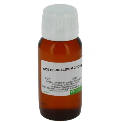 Rocal Aceticum Acidum 20dh Solution Buvable En Gouttes Flacon De 60 Ml à Pessac
