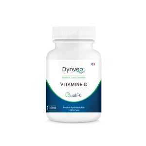 Dynveo Vitamine C Pure En Poudre Hydrosoluble Quali® C 100g