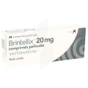 Brintellix 20 Mg, Comprimé Pelliculé