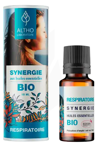 Laboratoire Altho Composition Aux Huiles Essentielles Respiratoire Bio 10ml