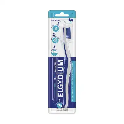 Elgydium 4 En 1 Brosse Dents Médium à STRASBOURG