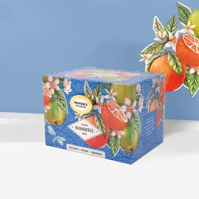 Provence D'antan Tisane Sommeil Bio Coffret Métal De 20 Sachets De 1,8 G à Casteljaloux