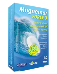 Orthonat Nutrition - Magnemar Force 3 - 30 Gélules à RUMILLY
