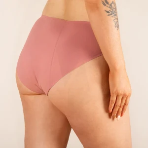 Culotte Menstruelle Nina Sans Coutures (taille Haute) Rose 2xl