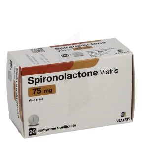 Spironolactone Arrow 75 Mg, Comprimé Pelliculé Sécable