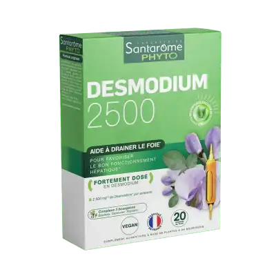 Santarome Desmodium 2500 Solution Buvable 20 Ampoules/10ml à DAMMARIE-LES-LYS