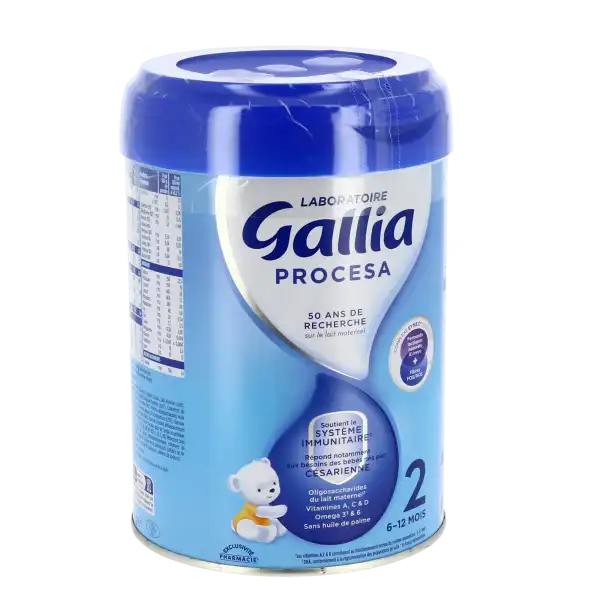 Gallia Procesa 2 Lait en poudre Boîte de 800 g