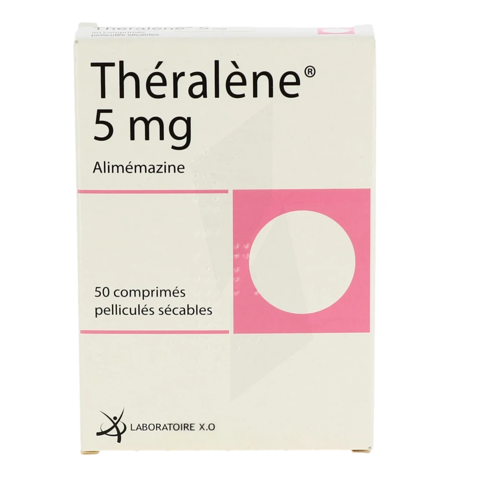 Pharmacie Ropars - Médicament Theralene 5 Mg, Comprimé Pelliculé Sécable -  Alimémazine - Auterive