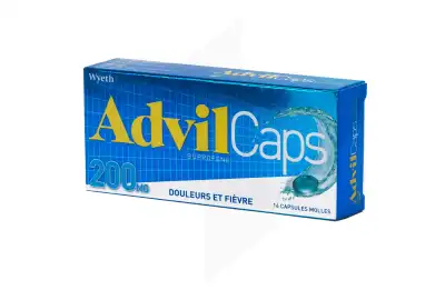 ADVILCAPS 200 mg Caps molle Plq/16