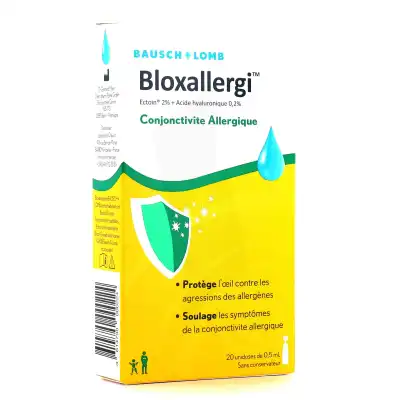 Bloxallergi S Ophtalm 20unidoses/0,5ml à BORDEAUX