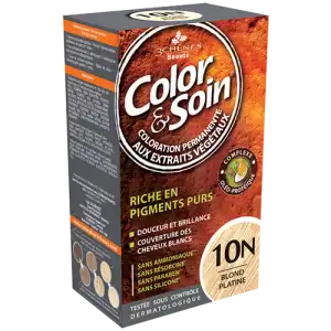 Acheter COLOR&SOIN Kit coloration permanente 10N blond platine à Fontenay-sous-Bois