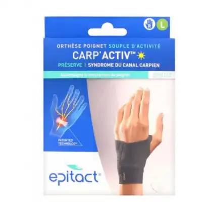Carp'activ Orthèse Poignet Souple D'activité Droit S à PODENSAC