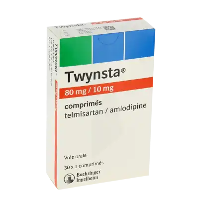 Twynsta 80 Mg/10 Mg, Comprimé à LE LAVANDOU