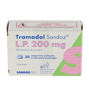 Tramadol Sandoz L.p. 200 Mg, Comprimé Pelliculé à Libération Prolongée