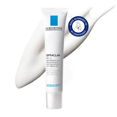 La Roche Posay Effaclar K+ Soin Visage Anti Points Noirs Peaux à Tendance Acnéique Tube/40ml à VILLENEUVE-LOUBET