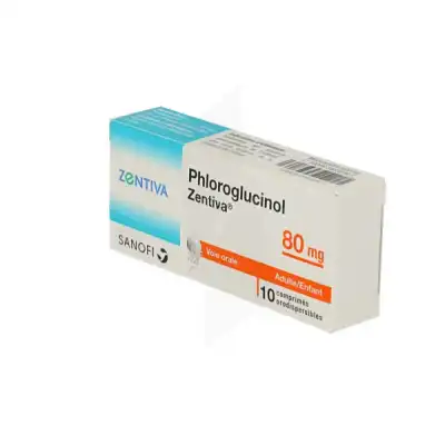 Phloroglucinol Zentiva 80 Mg, Comprimé Orodispersible à Eysines
