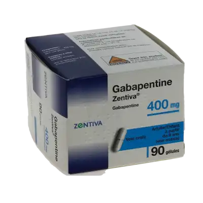 Gabapentine Zentiva 400 Mg, Gélule à Chelles