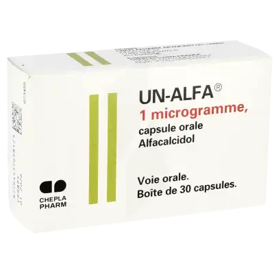 UN ALFA 1 microgramme, capsule orale
