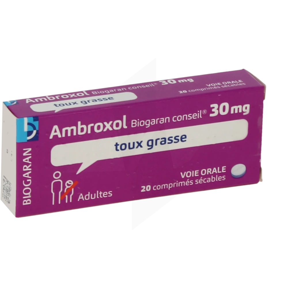 Ambroxol Biogaran Conseil 30 Mg, Comprimé Sécable