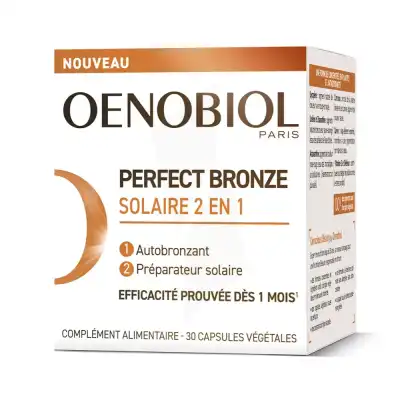 Oenobiol Perfect Bronze Solaire 2 En 1 Capsules B/30 à STRASBOURG