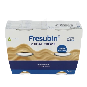 Fresubin 2 Kcal Crème Nutriment Praliné 4pots/200g