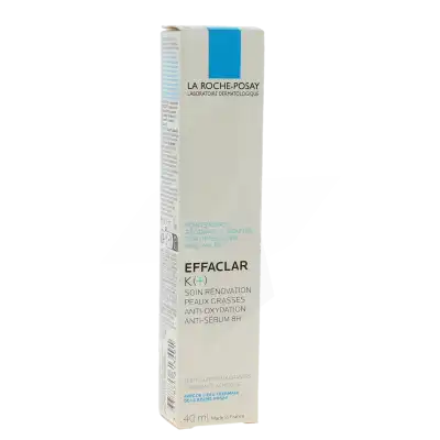 La Roche Posay Effaclar K + Soin Visage Anti Points Noirs Peaux à Tendance Acnéique Tube De 40 Ml à Pradines