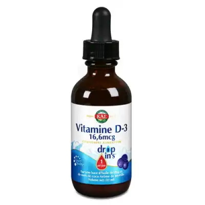 Solaray Kal Vit D3 Gouttes 53 Ml à MARIGNANE